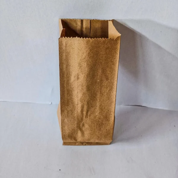 Brown Kraft Paper Grocery Bag - Image 3