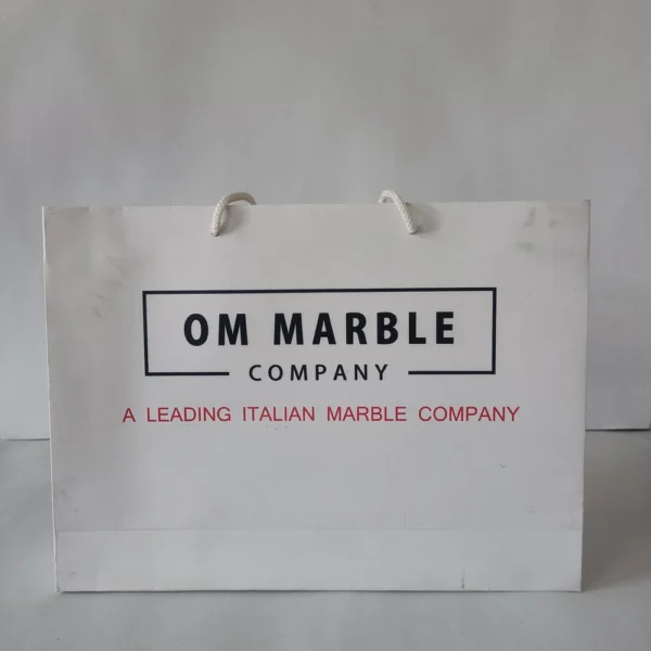 Premium Paper Carry Bag with Company Branding - Image 2