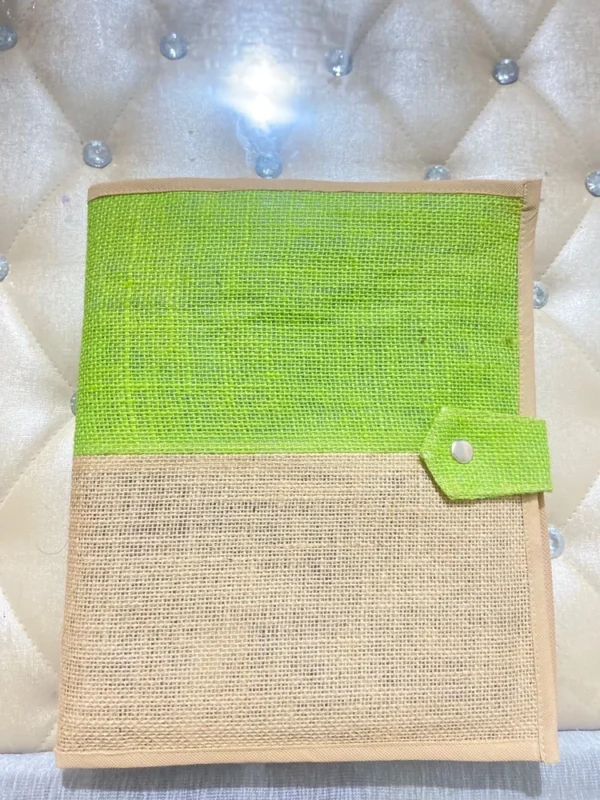 Jute File Folder