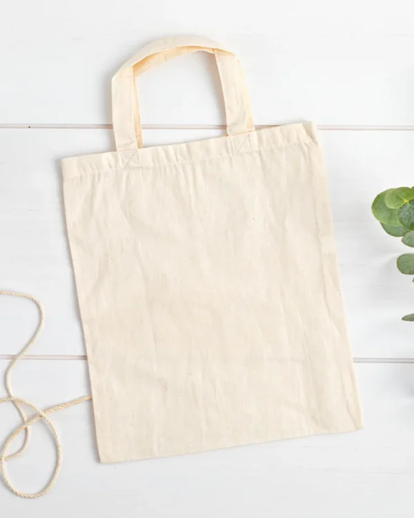 Printed Cotton Tote Bag - Image 2