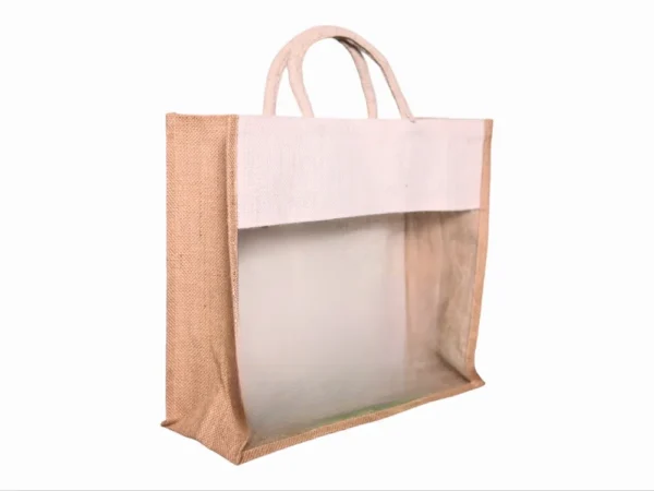 Pvc Window Jute Bag - Image 4