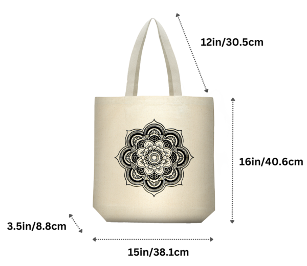 Canvas Printed Tote Bag - Image 3