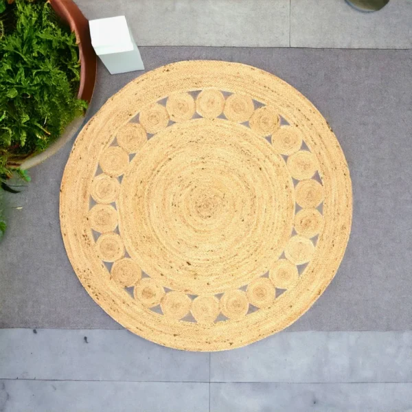 Braided Jute Rug