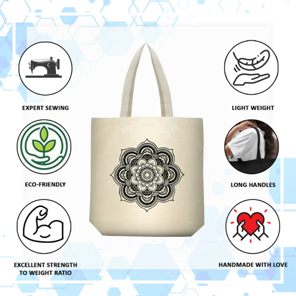 Canvas Printed Tote Bag - Image 5