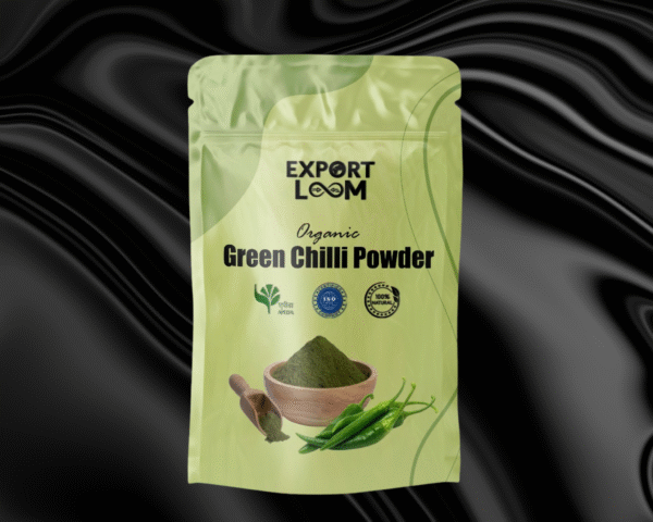 Dehydrated Green Chilli Powder