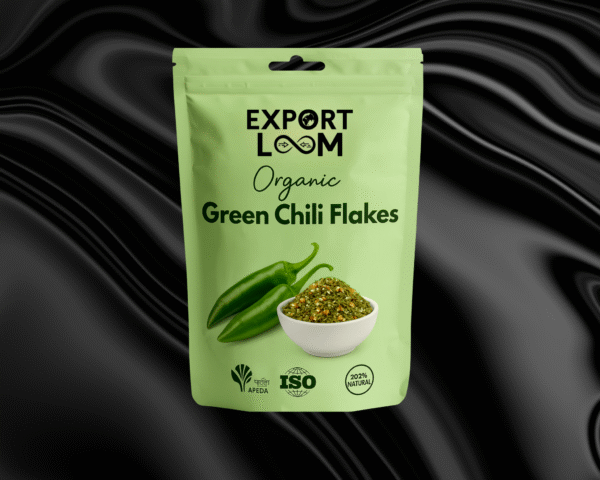 Dehydrated Green Chilli Flakes